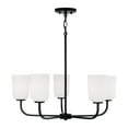 thumbnail image 5 of Capital Lighting 448851-542 Lawson 5 Light 26" Wide Chandelier - Black, 5 of 7