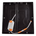 thumbnail image 3 of "Lampara Led Sobreponer Negro Cuadrado 18w Luz Blanca Fria ", 3 of 5