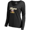 thumbnail image 2 of Women's Black LSU Tigers Freehand Long Sleeve T-Shirt, 2 of 3