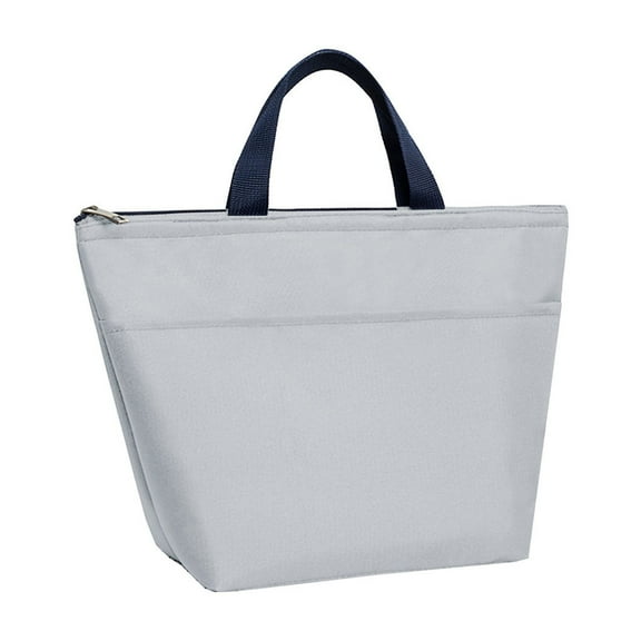 Thermal Insulated Bento Bag - Waterproof Lunch Tote with Aluminum Foil, Large Capacity Picnic Cooler Bag for Fresh Food Storage and Travel