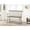 Gray, variant on Gray Wooden Bench with Spindle Design / A Great Addition to Home