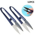 thumbnail image 3 of Filfeel Trimming Nipper, Thread Clippers, Mini Snip 12Pcs Yarn Thread Cutter Embroidery Clippers Multipurpose Small Snips DIY For Stitch Tailor Crafts, 3 of 8