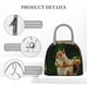 thumbnail image 4 of Fotbe Squirrels Eating Peanuts On The Tree Bolsa de Almuerzo con Estampado, Lonchera Aislada, Contenedor de Comida Reutilizable Tipo Cooler a Prueba de Fugas, 4 of 6