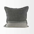 thumbnail image 4 of Light and Dark Gray Cushion Cover, 4 of 5