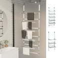 thumbnail image 2 of vidaXL Drying Rack Wall Mounted Hanging Clothes Laundry Drying Rack Aluminum, 2 of 17