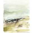 thumbnail image 2 of Goldberger, Jennifer 15x18 Gold Ornate Wood Framed with Double Matting Museum Art Print Titled - Moody Moor II, 2 of 4