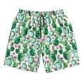 thumbnail image 3 of Uemuo Cactus Plants Pattern Men's Swim Trunks Hawaiian Beach Bathing Suit Swimsuits Beach Quick-Dry Shorts with Pockets-X-Large, 3 of 9