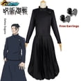 thumbnail image 4 of Geto Suguru Cosplay Anime Jujutsu Kaisen para adultos, camisa, pantalones, peluca, uniforme de Halloween de escuela secundaria, conjunto completo, 4 of 6