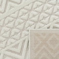 thumbnail image 4 of Paco Home Indoor & Outdoor Rug with Boho Pattern in Cream - 3'11" x 5'3" (4'x5'), 4 of 5