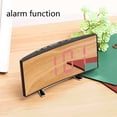 thumbnail image 4 of Reloj de mesa electrónico Pisexur para hombre, pantalla grande LED curva, despertador, reloj digital electrónico inteligente para dormitorio, oficina, electrónica para niños, organizador de electróni, 4 of 6