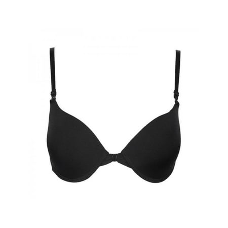 EFINNY Women Seamless Front Button Opening Closure Push Up Underwire (The Best Push Up Bra Ever)