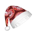 thumbnail image 2 of Gorros navideños personalizados para adultos del equipo de fútbol KC Chiefss, gorros de decoración navideña, gorros de regalo navideño, 2 of 7