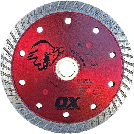

OX TOOLS PTTP-5 Pro 5 Sandwich Double Turbo Tuck Pointing Diamond Blade