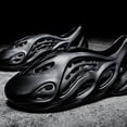 thumbnail image 2 of Zapatos De Playa Zapatos De Playa Hombres Zapatos De Cueva Caucho Color Sólido Duradero Vacaciones De Verano (Negro 6) Ndcxsfigh Para Estrenar, 2 of 3