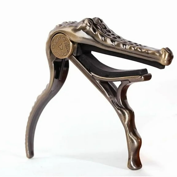 Alice A007G Metal Crocodile Design Folk Acoustic Guitar Capo Clamp Wholesales