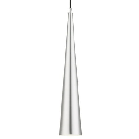 

Livex Lighting 49631 Andes 5 Wide Mini Pendant - Brushed Aluminum / Polished Chrome