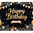 thumbnail image 4 of Yatrandify Decorative Design Happy Birthday Banner Colorful Balloons Celebration Banner for Birthday Party Celebration, 4 of 8