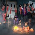 thumbnail image 4 of 100Fens Halloween Horror Decoration Knife Pull Flag Knife String Halloween Ambience Decoration, 4 of 6