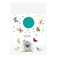 thumbnail image 4 of 80PCS Scrapbook Sticker DIY Cartoon Butterfly Bird Diary Sticker Planner Sticker, 4 of 7
