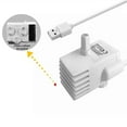 thumbnail image 2 of BeesClover Cat Water Fountain Pump, Pet Water Fountain Pump Replacement, USB Powered Adjustable DC Motor Mini Cat Water Dispenser Accessories, for Multiple Pet Fountain, 2 of 7