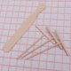 thumbnail image 4 of 4pcs Pancake Cooking Utensils Wooden Crepe Spreader and Spatula Tortilla Rake Batter Spreading Tools(1pc Beechwood Spatula + 3pcs T-shaped Wooden Crep, 4 of 4