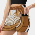 thumbnail image 3 of Cup-A-Cappuccino Skirts Woman Fashion 2024 Pant Skirt Mini Skirts Office Short Skirt Coffee Cappuccino Espresso Coffee Shop, 3 of 7
