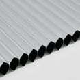 thumbnail image 5 of Keego Top Down Bottom Up Cellular Shades Cordless Blackout Honeycomb Blinds 9/16" Single Cell Thermal Insulated Window Shades for Indoor Windows (Gray Sheen-Blackout, 37"W x 48"H), 5 of 7