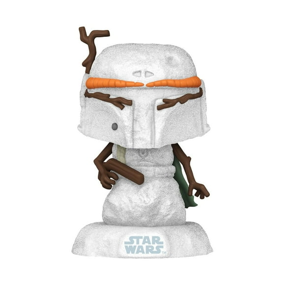 Funko Pop! Star Wars: Holiday - Boba Fett Bonhomme De Neige Bobblehead En Vinyle