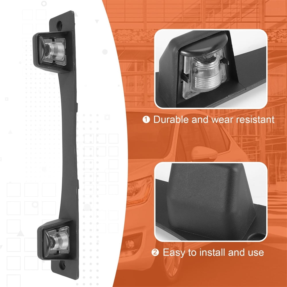 Zyutaosan 1pc Car License Plate Light assembly for 2008-2015 Jeep Wrangler 68048762AB