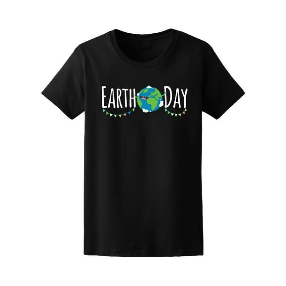Kawaii Happy Earth Day Tee Women's -Image by Shutterstock