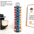 thumbnail image 5 of 40 Capsule Coffee Pod Holder 360 Degree Rotating Carousel Storage Organizer Dispenser for Nespresso Capsule, 5 of 12