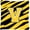 Black Gold, variant on Carolines Treasures CJ1023-VPW1414 Letter V Initial Tiger Stripe - Blue Orange Fabric Decorative Pillow, 14Hx14W,