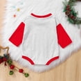 thumbnail image 4 of URMAGIC 0-12M Newborn Infant Baby Boy Girl Christmas Letter Print Romper Jumpsuit Clothes, 4 of 9
