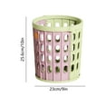 thumbnail image 2 of JWshufel Modular Trash Bin Decorative Hollow Garbage Can 2.5 gallon Wastebasket Removable Storage Kitchen Bedroom Living Room Office Dormitory Bathroom Patio Green, 2 of 6