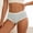 Light Blue, variant on Underwear for Women High Waisted Bikini Briefs High Cut Full Coverage Tummy Control Breathable Soft Stretch Hipster Briefs Beige M