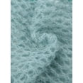thumbnail image 6 of Coduop Women's Crochet Knitted Long Sleeve Crop Shrug Shirt Hollow Out Super Crop Tops, 6 of 7