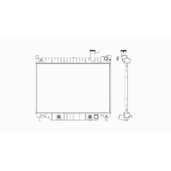 Radiator Fits 2006 GMC Envoy