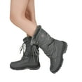 thumbnail image 6 of Women's Non-Slip Warm Lined Mid Calf Winter Snow Boots, 6 of 7