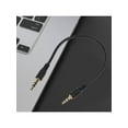 thumbnail image 4 of Black Gold Plated 3.5mm Male to 2.5mm Male Car Auxiliary Audio Cable Cord Headphone Connect Cable for Smartphone Tablet, 4 of 11