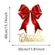 thumbnail image 3 of CaiYueKe Christmas Bow Window Clings Xmas Red Gold Bow Snowflake Reusable Window Decals PVC Film Decorations for Winter Holiday Home Party Classroom DIY Decor Party Supplies, 3 of 8