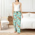 thumbnail image 4 of Balery Cute Sloth on Floral Tree Pantalones de pijama para mujer, pijamas ultraligeros, pantalones de estar por casa-X-Large, 4 of 6