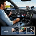 thumbnail image 2 of 2-in-1 Wireless CarPlay & Android Auto Adapter - Convert Wired to Wireless for Car Stereo, Supports Navigation, Music, Voice Control, Auto Reconnect, Plug & Play, Stable Connection with Upgraded, 2 of 6