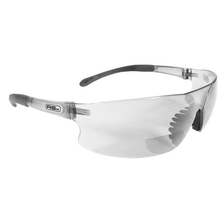 RSB-130 Rad-Sequel RSx Lightweight Bi-Focal Glasses with Clear Polycarbonate Lens, Rad-Sequel RSx lightweight bi-focal glasses with cushioned,.., By Radians
