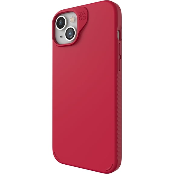 ZAGG Manhattan Snap iPhone 15 Plus Case - Premium Silicone iPhone Case for iPhone 15 Durable Graphene Material Smooth Surface with a Comfortable Ripple Grip MagSafe Phone Case