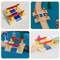 thumbnail image 4 of Barrera de vía de tren para bricolaje, juguete de simulación de ferrocarril, bloqueo de carretera, 4 of 7