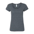 thumbnail image 2 of Gildan - Softstyle Women's Deep Scoop Neck T-Shirt - 64550L, 2 of 3