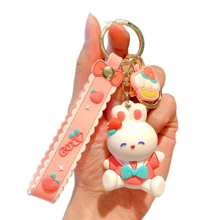Lovely Sweet Funny Rabbit Children's Gifts Car Key Accessories