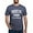 Heather Navy, variant on CafePress - Brooklyn Born And Raised Men's Deluxe T Shirt - Mens Tri-blend T-Shirt