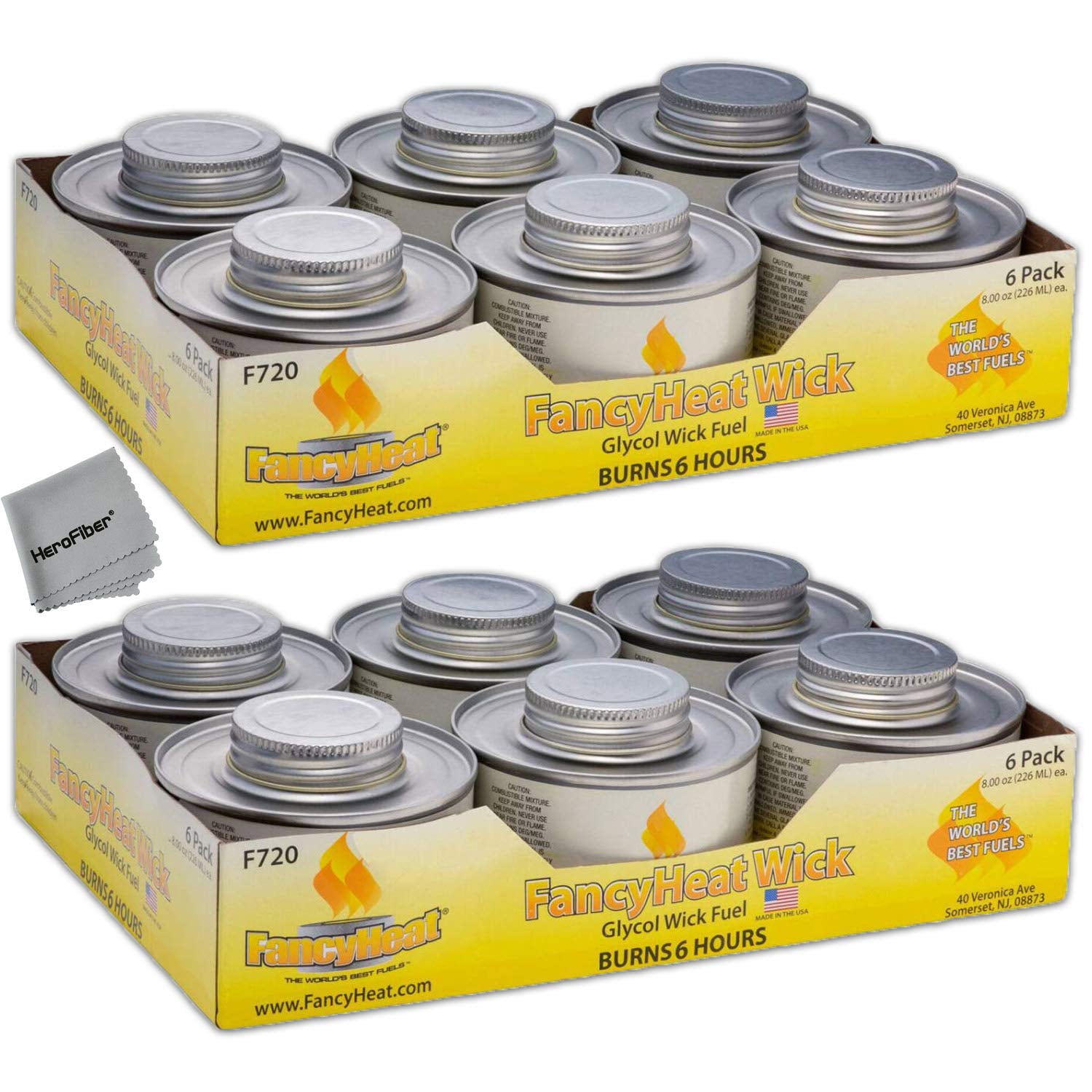 Chafing Fuel Where To Buy Chafing Dish Fuel Cans ? Includes 12 Glycol Wick Chafing Fuels, Burns
