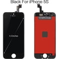 thumbnail image 5 of Screen for iPhone 5s/SE 2016 Screen Replacement A1453 A1457 A1518 A1528 A1530 A1533 Screen Replacement 4inch Digitizer LCD Touch Display Assembly +Repair Tools (Not Fit SE 2021/2022) (Black), 5 of 7
